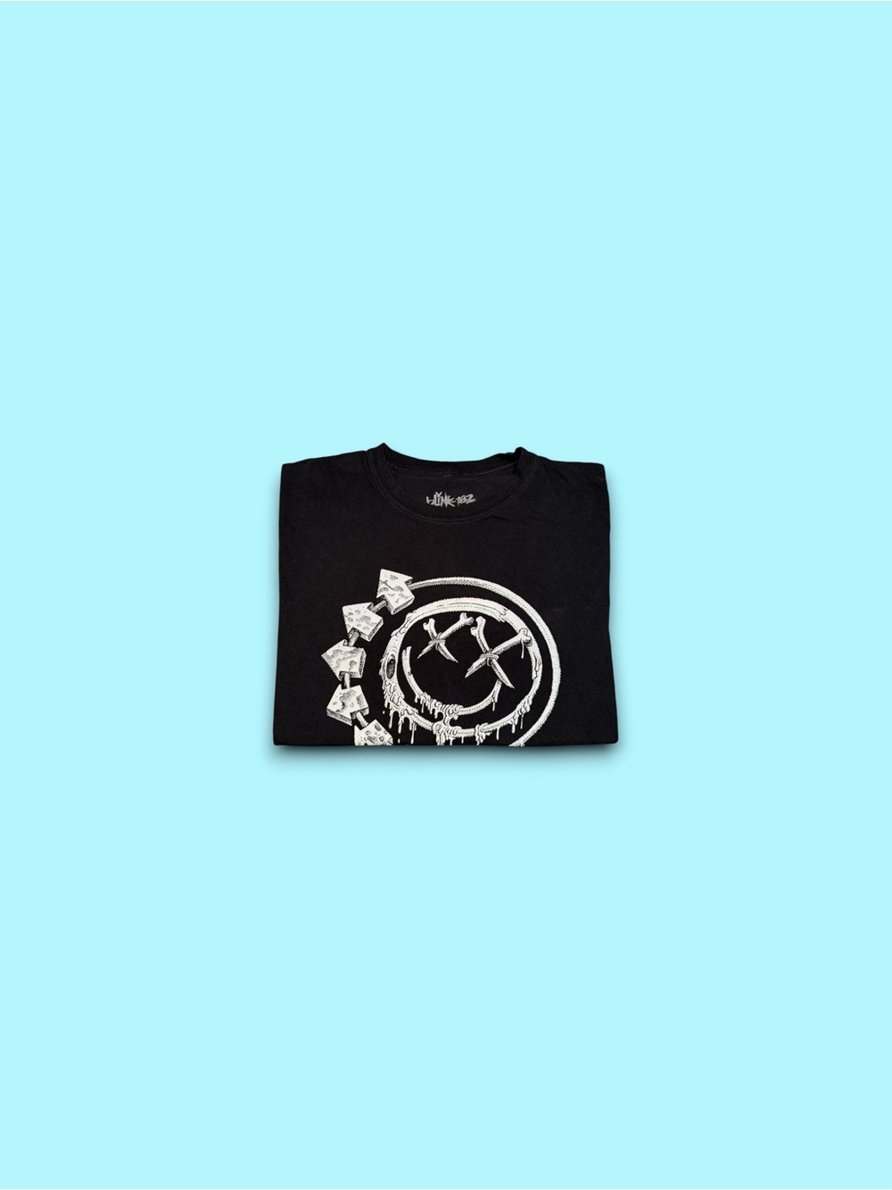 Blink-182 Graphic Band T-shirt Concert Black Punk Pop Music Adult XL EUC